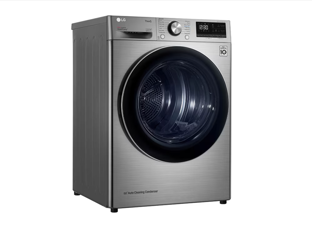 LG Dual Inverter Heat Pump Dryer ThinQ VCMRH90V9PV8N 9kg