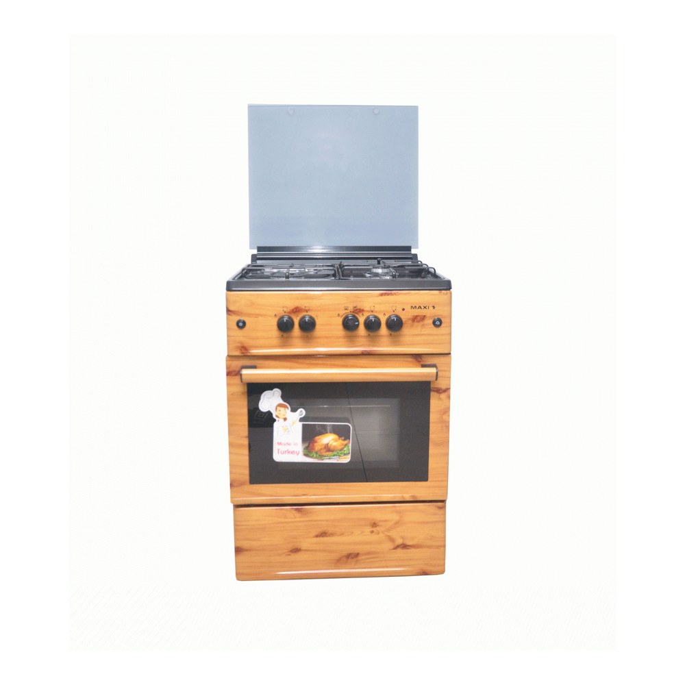 Maxi Gas Cooker 3+1 Wood