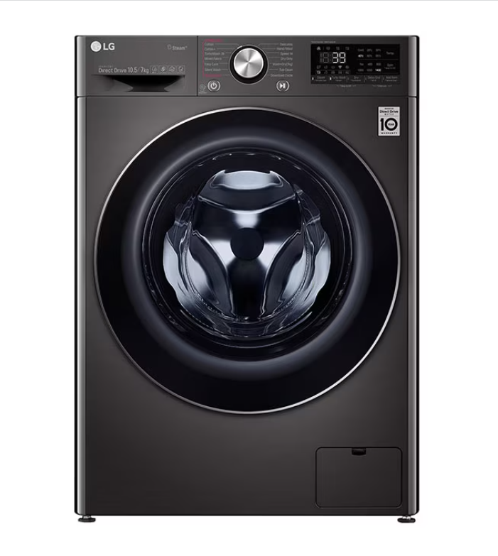 LG Turbo Front Loader Washer and Dryer WM F4V5RGPYJE 10.5KG/7KG