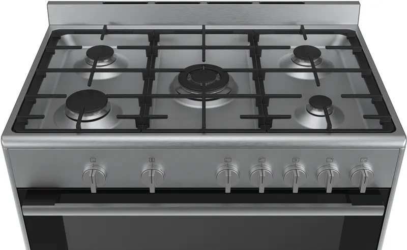 Bosch 5 Burner Gas Cooker with Gas Oven HSG734357Z 90cm - Image 2
