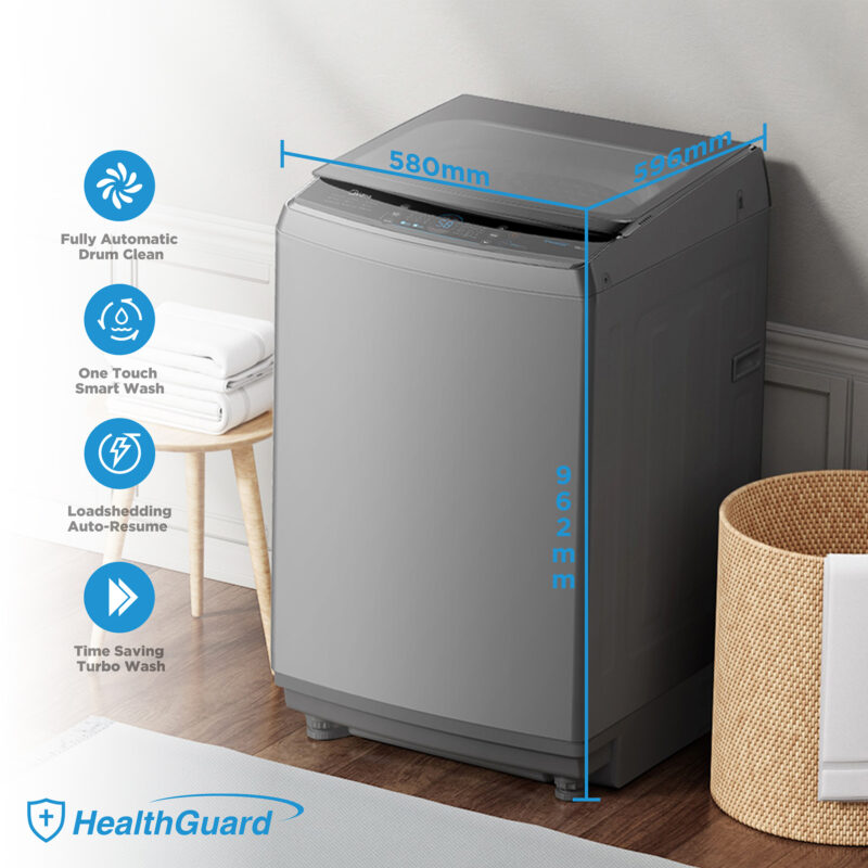 Midea Top Load Washing Machine 13Kg MA200W130/G - Image 3