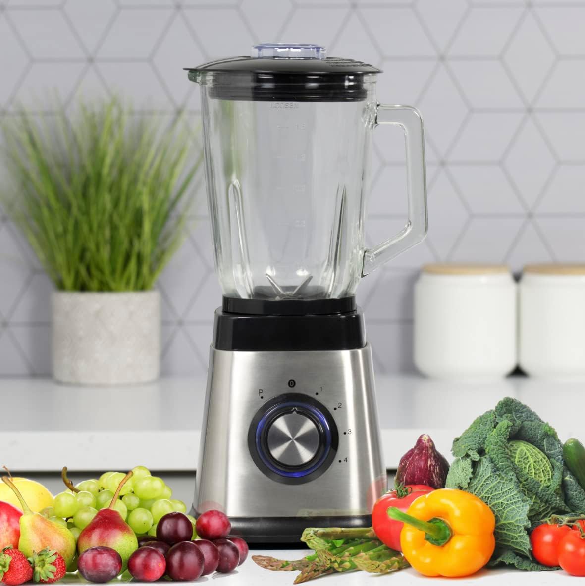 Quest High Speed Blender, Smoothie Maker and Grinder 36919 1.5L - Image 3