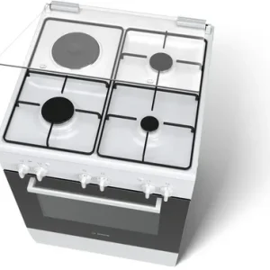 Bosch 3 Gas Burner + 1 Electric Cooker HGA23A120S 60CM