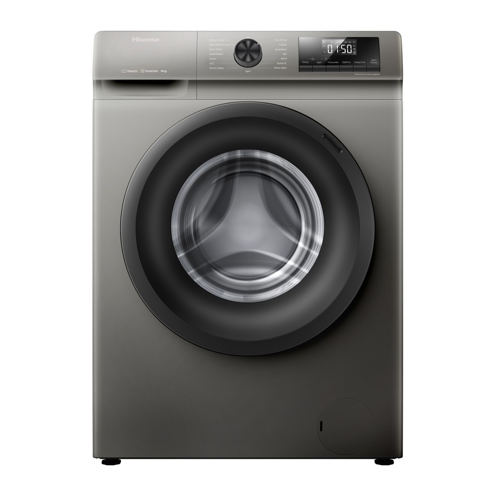 Hisense Front Load Washing Machine WFQP8014T 8KG