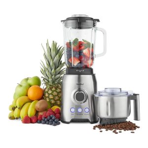 VonShef Blender, Juicer & Grinder with Glass Jug 2000087