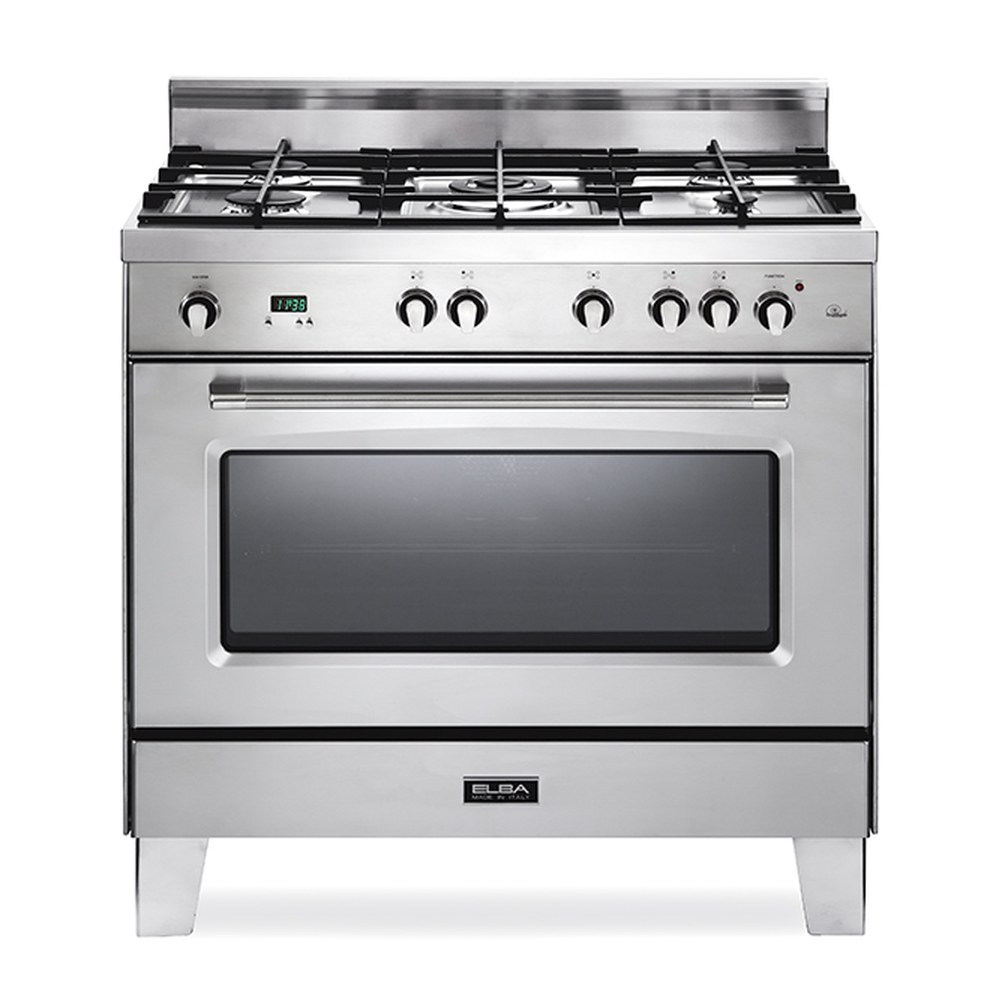 Elba 4 Gas Burner+2 Electric Cooker with Electric Oven N85X825 80cm