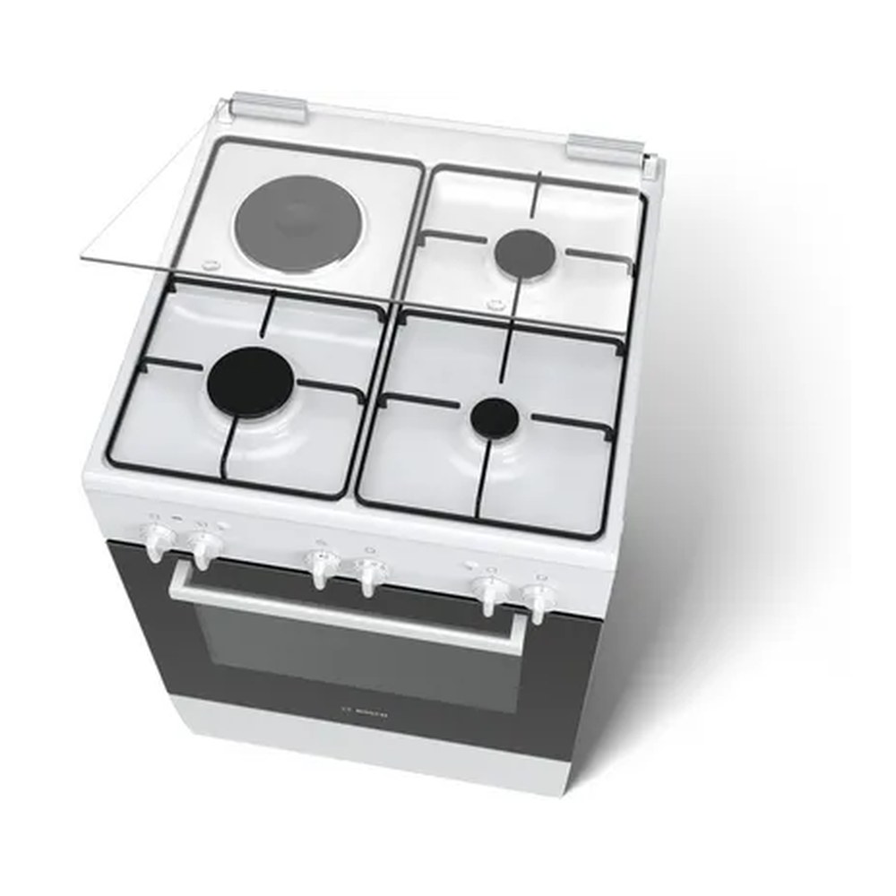 Bosch 3 Gas Burner + 1 Electric Cooker HGA23A120S 60CM