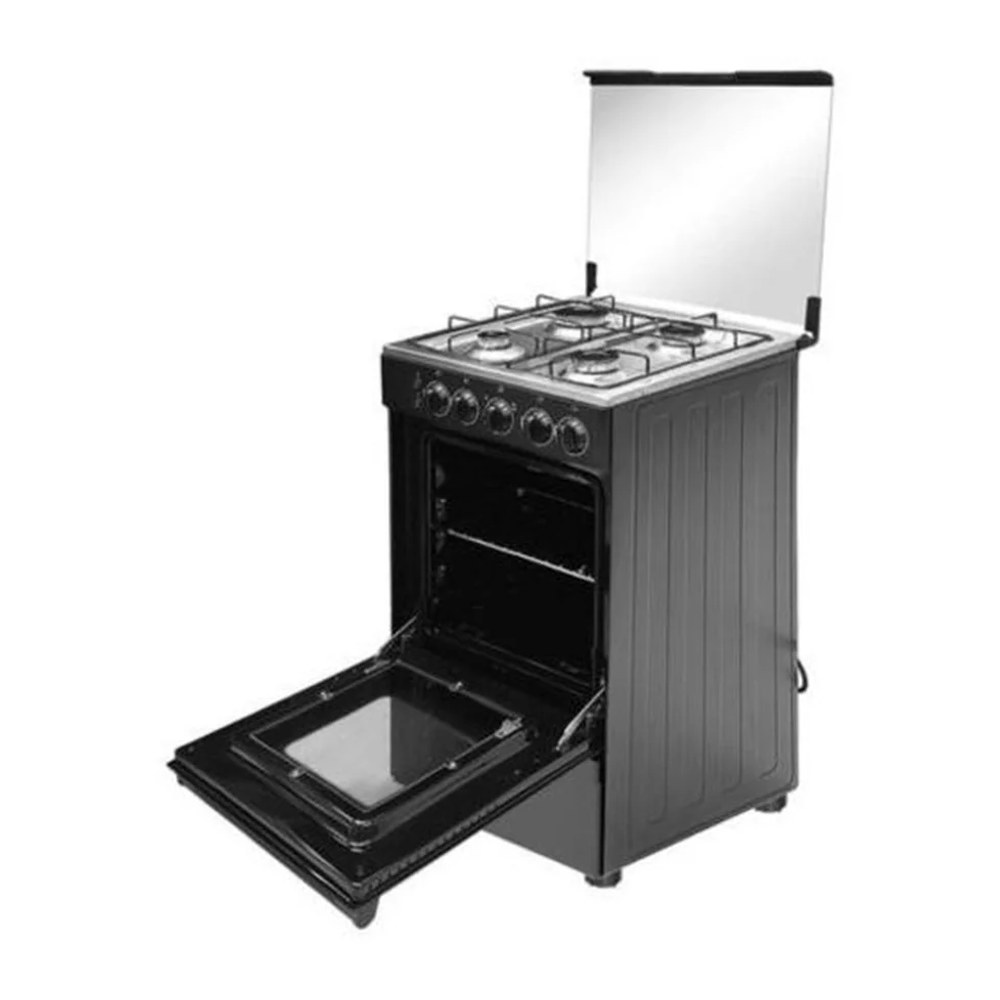 Midea 4 Burner Gas Cooker with Oven 5055-4G057-B 50X55CM BLACK