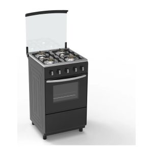 Aeon 4 Burner Gas Cooker with Oven  AGC-5040 BLACK