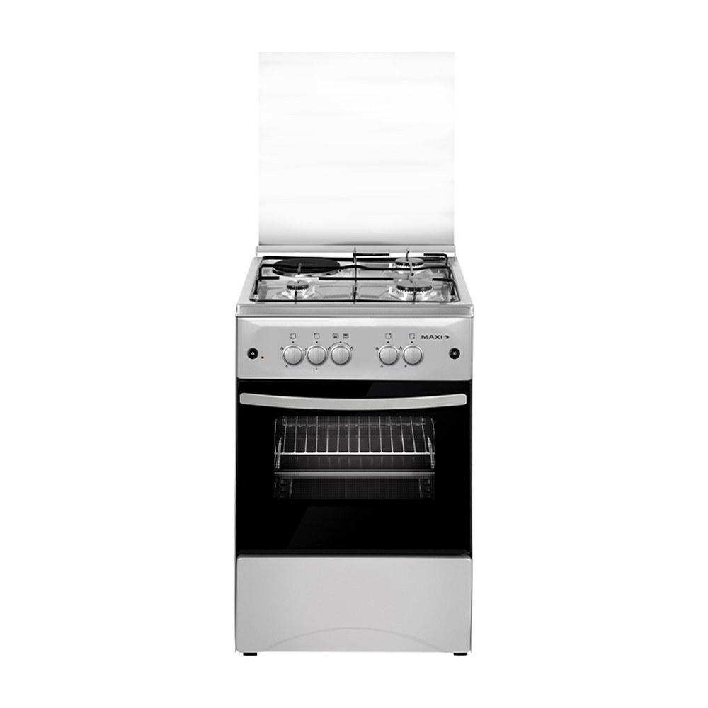 Maxi 3 Gas Burner+1 Electric Cooker SSG E50A INOX