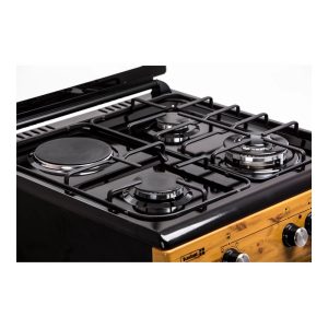 Scanfrost 3 Gas Burner + 1 Electric Hotplate CK 6312 NG