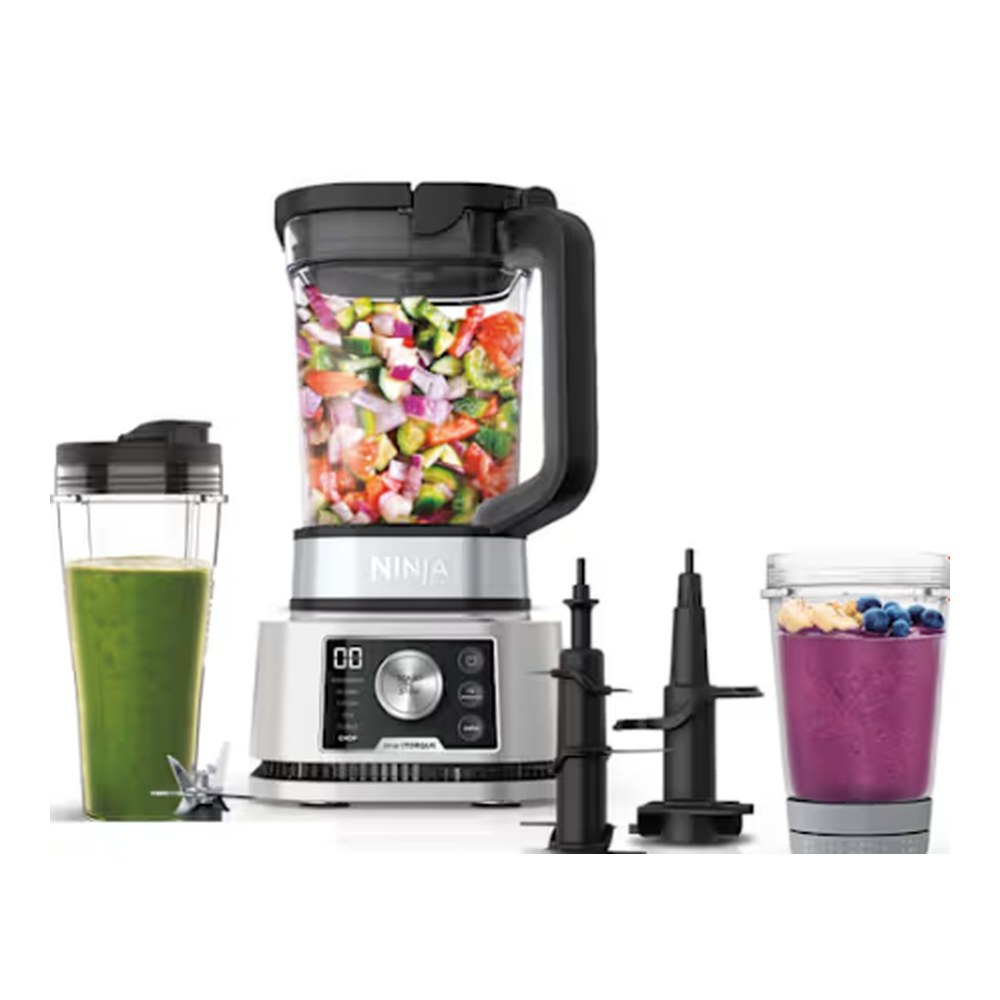 Ninja Foodi Power Nutri Blender 3in1 with Smart Torque & Auto-iQ 1200W CB350UK