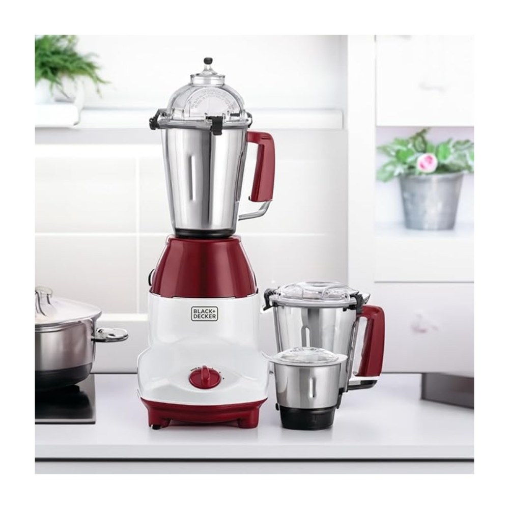 Black+Decker 3in1 Multifunctional Mixer Grinder 750W MG750-B5