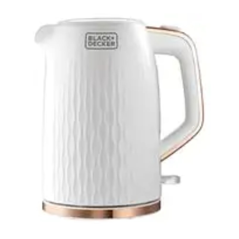 Black + Decker Electric Kettle 2200W 1.7L JC190W-B