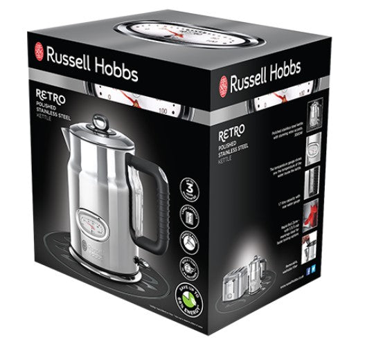 Russell Hobbs Retro Electric Kettle 21675 - Image 5
