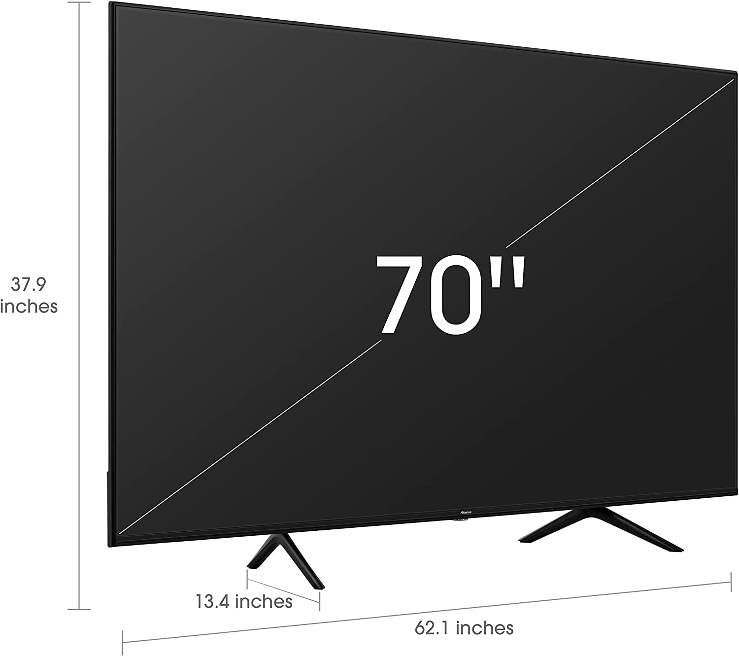 Hisense 70" 4K Smart UHD LED TV 70A6H - Image 4