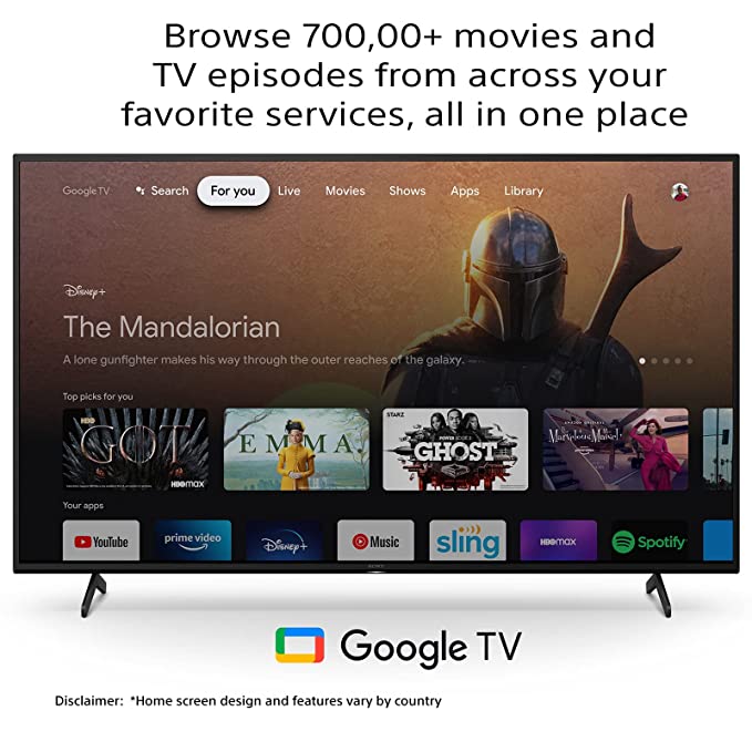 Sony 50" 4K Smart UHD Android LED TV 50X75K - Image 2
