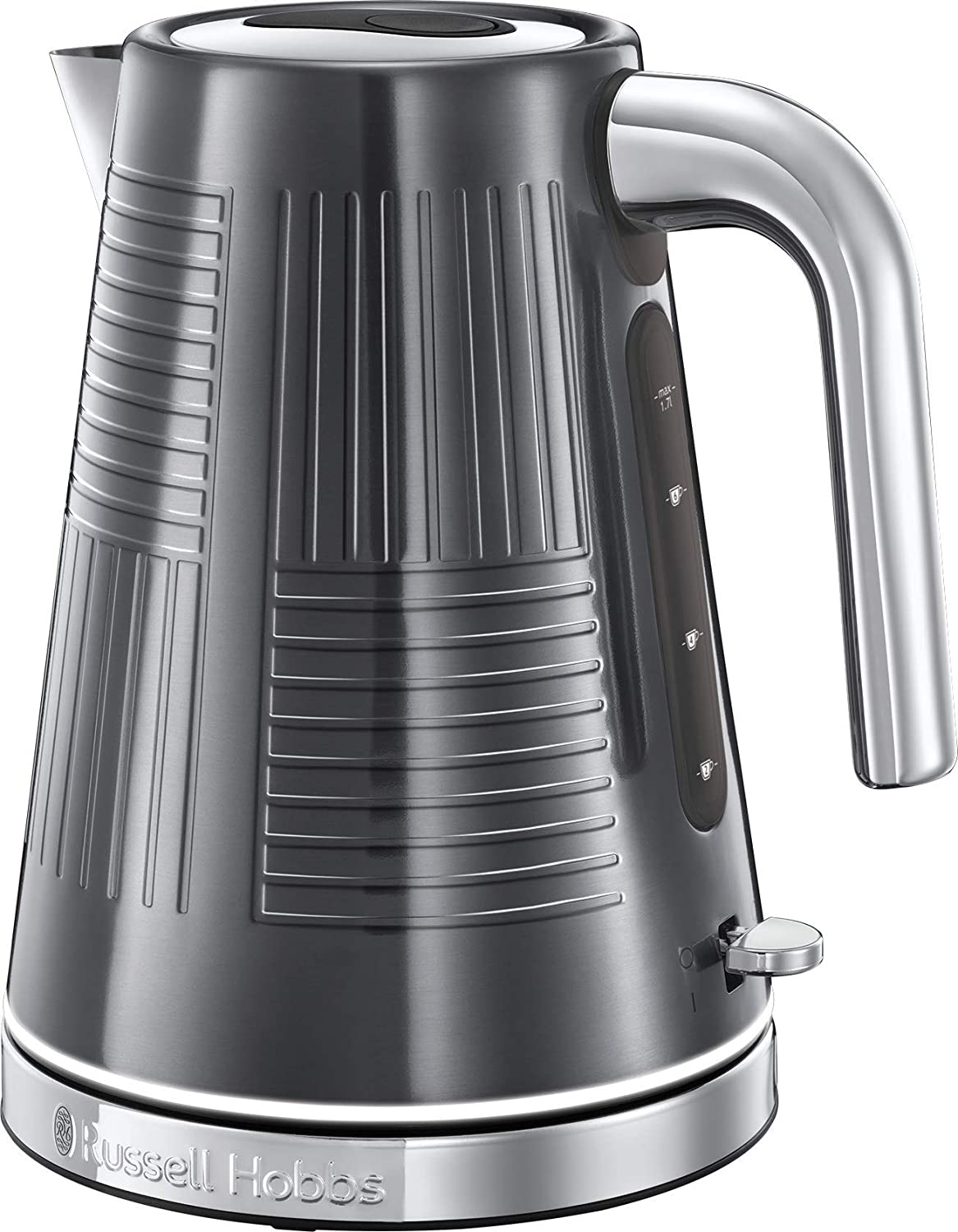 Russell Hobbs Kettle Geo Steel Cordless Electric Litre 25240