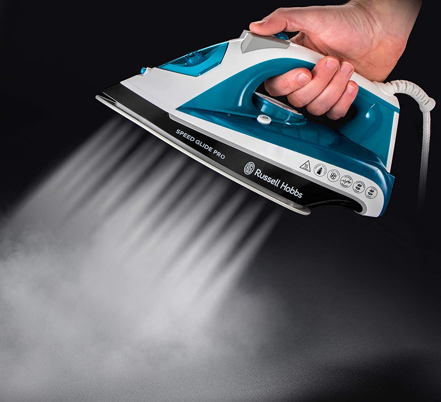 Russell Hobbs Speed Glide Steam Iron 23970 - Image 4