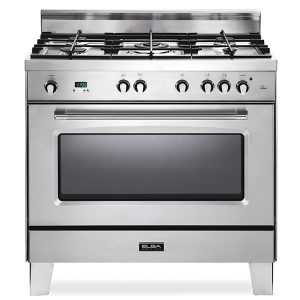 Elba 4 Gas Burner+2 Electric Cooker with Electric Oven  N85X825 80cm