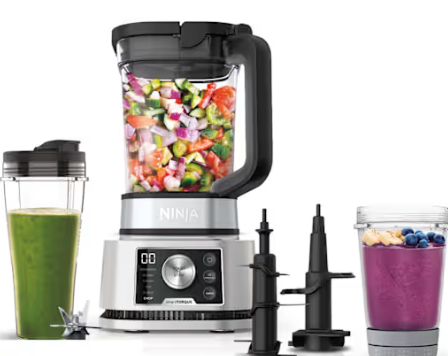Ninja Foodi Power Nutri Blender 3in1 with Smart Torque & Auto-iQ 1200W CB350UK