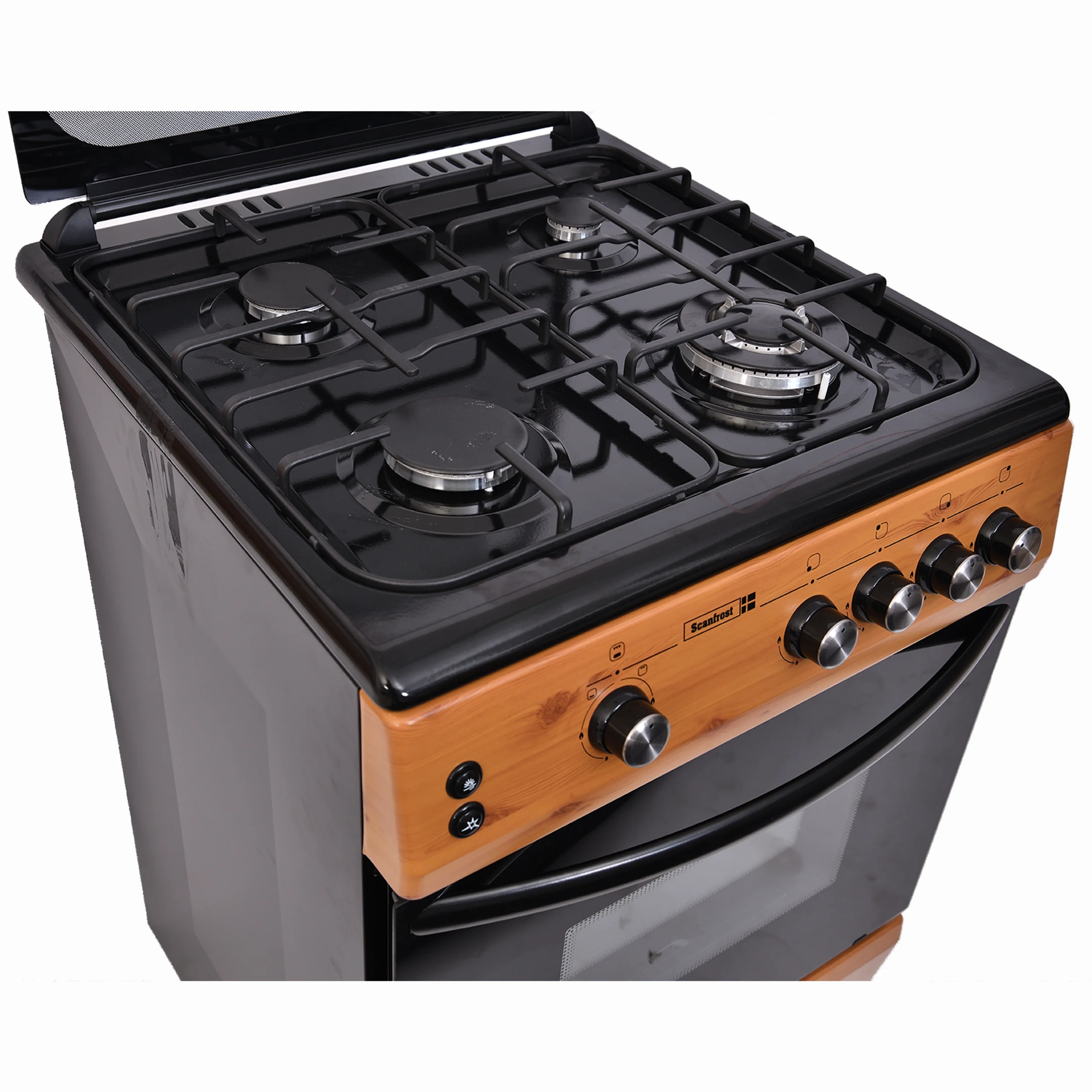 Scanfrost 3 Gas Burner + 1 Electric Hotplate CK 6312 NG - Image 2