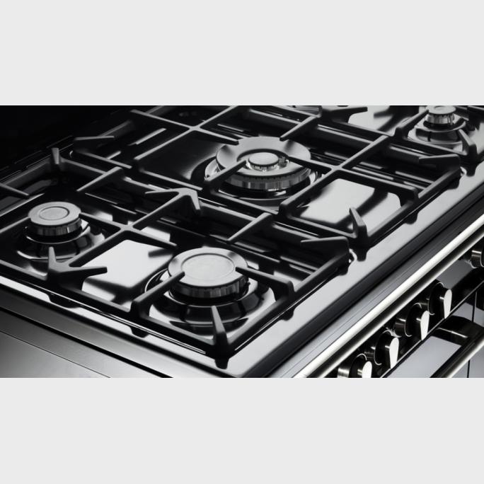 Elba 4 Gas Burner+2 Electric Cooker with Electric Oven N85X825 80cm - Image 2