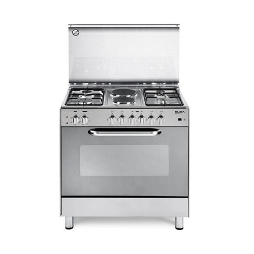 Elba 4 Gas Burner+2 Electric Cooker with Electric Oven N85X825 80cm - Image 3