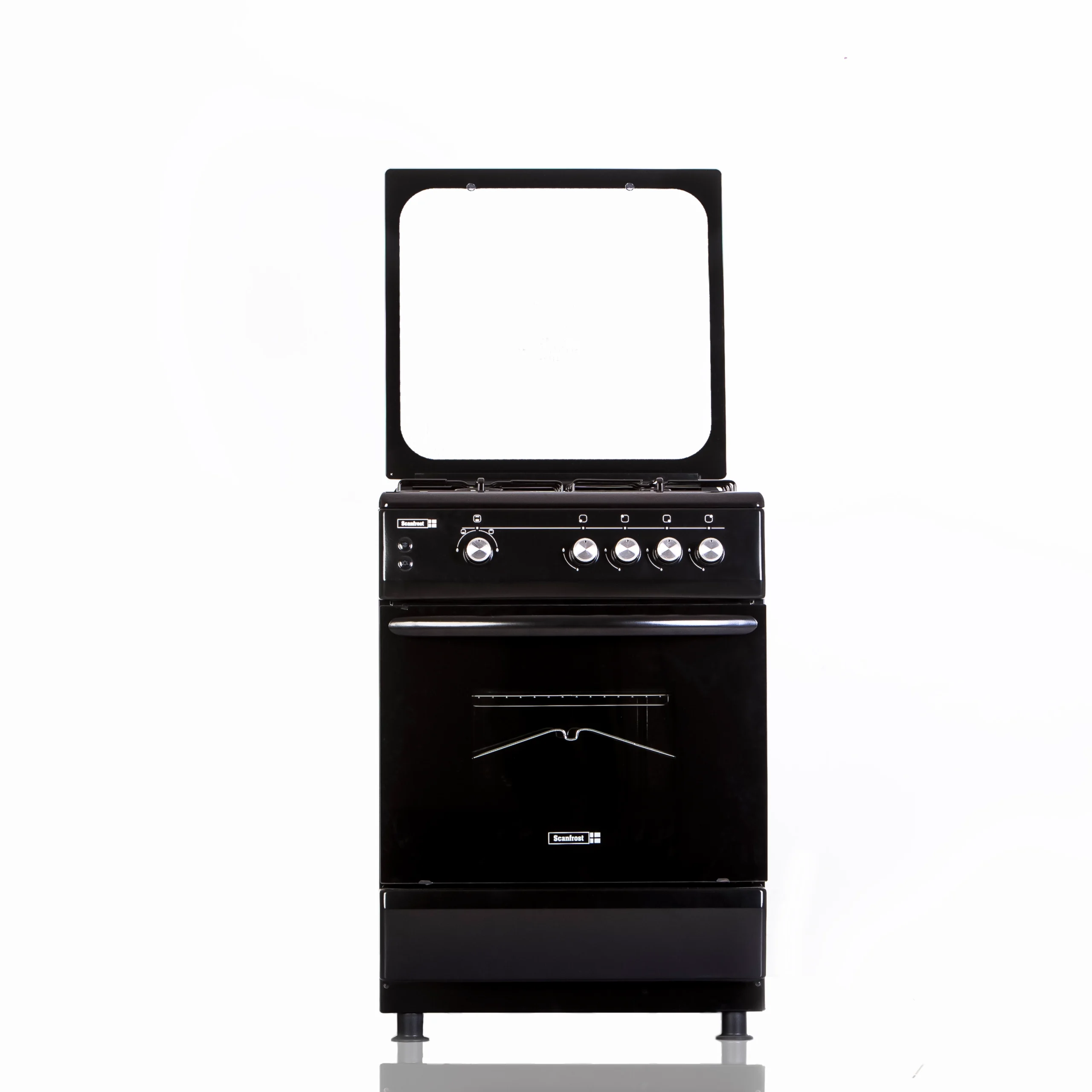 Scanfrost 4 Gas Burner Cooker with Grill Oven CK6400B - Image 2