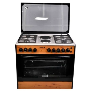 Scanfrost 4 Gas Burner+ 2 Electric Cooker  SFC9426NEF 90x60CM