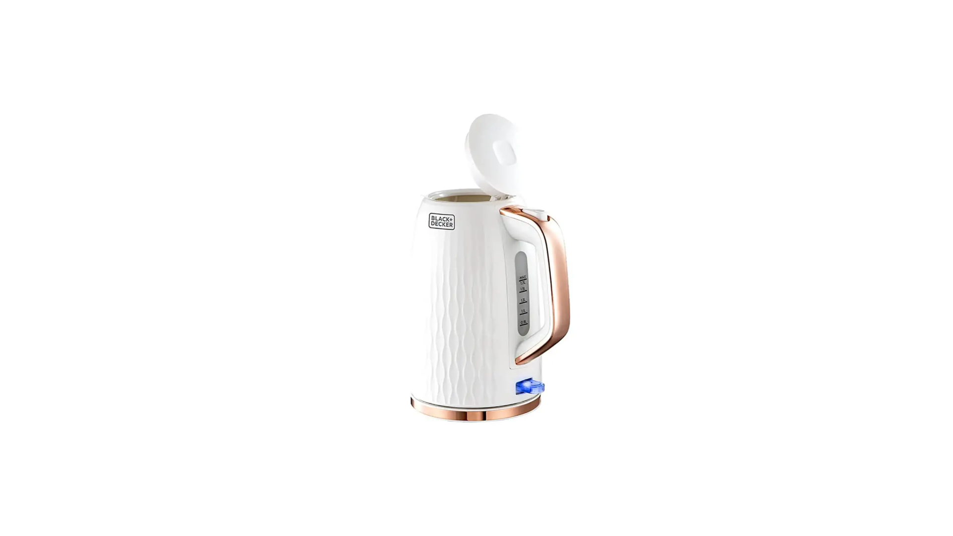 Black + Decker Electric Kettle 2200W 1.7L JC190W-B - Image 2