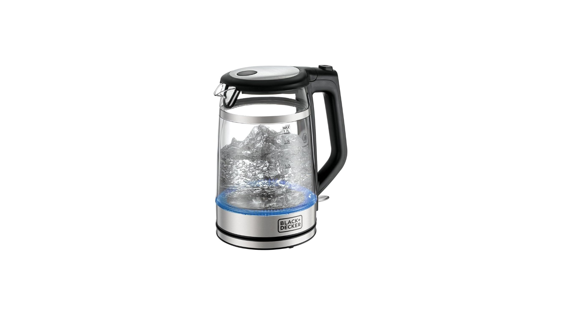 Black+Decker Digital Electric Kettle 1.7L 2200W GK220-B5 - Image 2