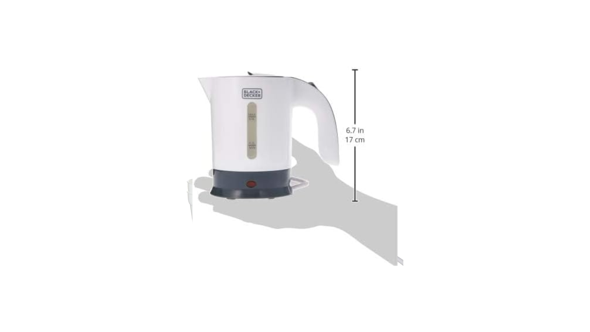 Black & Decker Traavel Electric Kettle 0.5 L TR250JA-B5 - Image 3