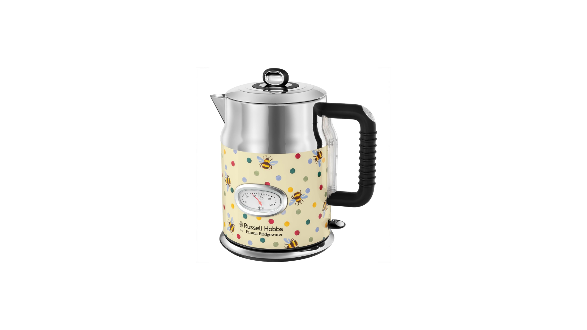 Russell Hobbs Emma Bridgewater Bumble Bee & Polka Dot Electric Kettle 1.7L 277240/27240
