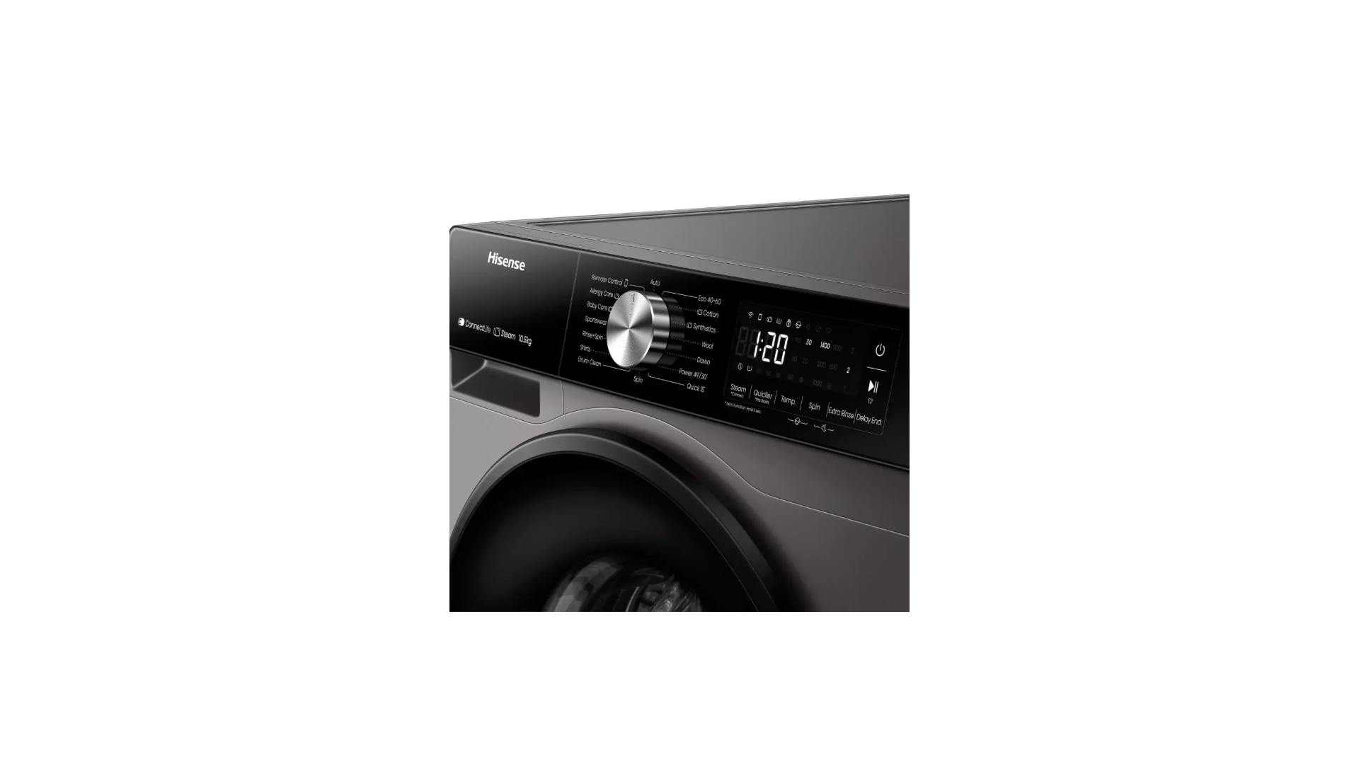 Hisense Washer 10.5Kg WM1043WF3S - Image 2