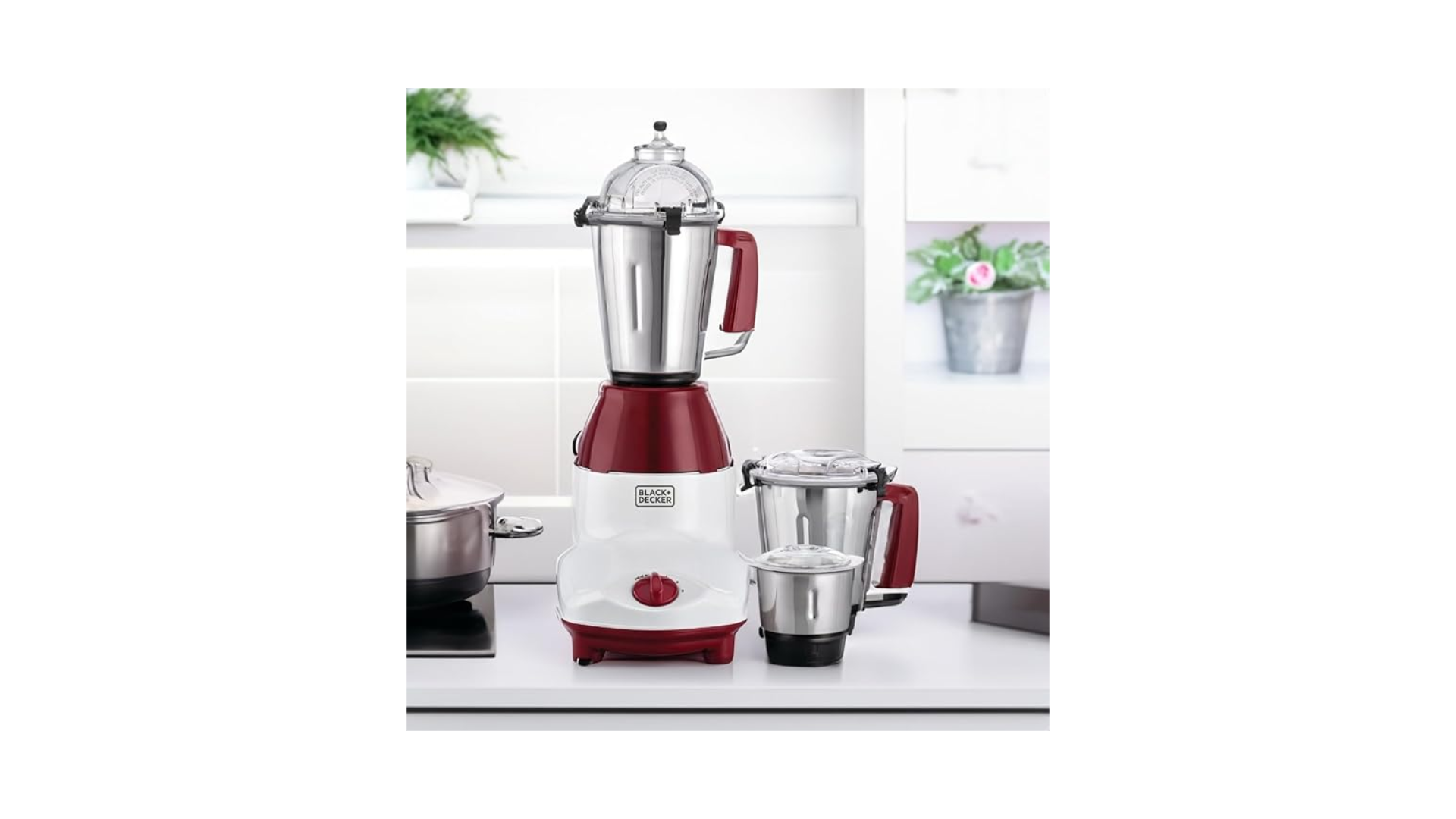 Black+Decker 3in1 Multifunctional Mixer Grinder 750W MG750-B5