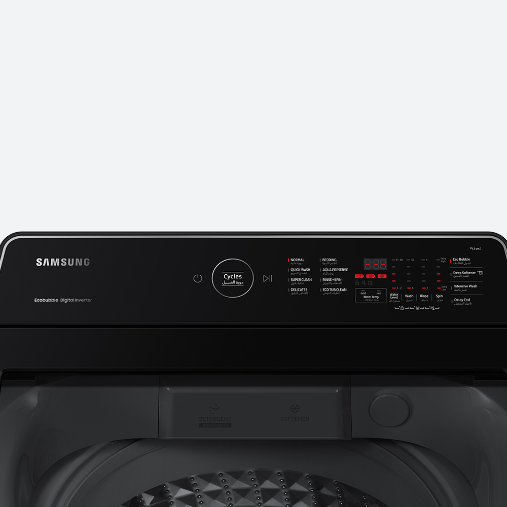 Samsung Top Loading Washing Machine 13KG WA13CG5441BYNQ - Image 3